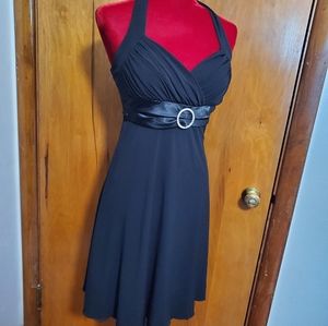 City triangles black dress